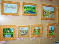 Выставка работ Вохомской школы-интерната